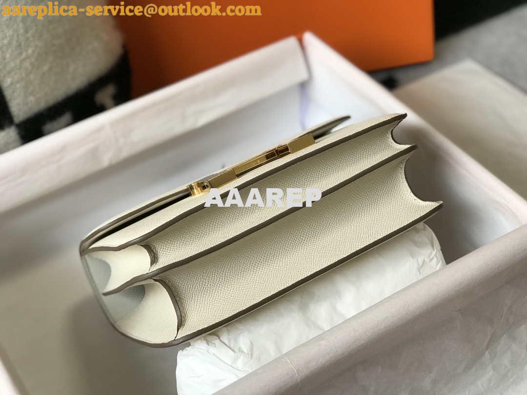 Replica Hermes Constance Cross Body Bag Epsom Leather Gold H28405 4 Replica Hermes Constance Cross Body Bag Epsom Leather Gold H28405 4