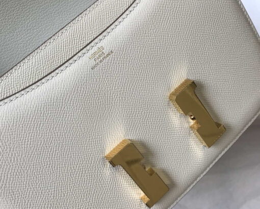 Replica Hermes Constance Cross Body Bag Epsom Leather Gold H28405 6