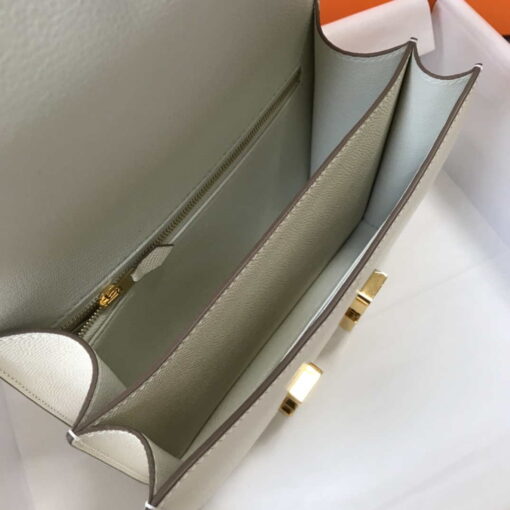 Replica Hermes Constance Cross Body Bag Epsom Leather Gold H28405 8