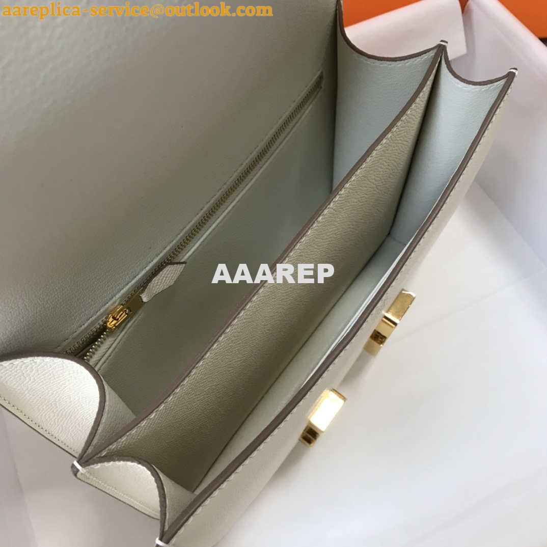 Replica Hermes Constance Cross Body Bag Epsom Leather Gold H28405 8 Replica Hermes Constance Cross Body Bag Epsom Leather Gold H28405 8