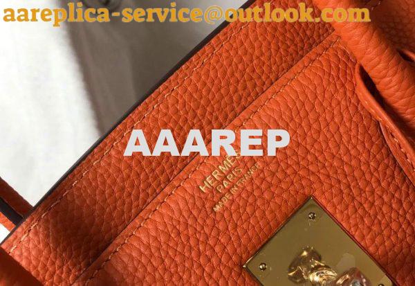 Replica Hermes Birkin Designer Tote Bag Togo Leather 28342 Orange 6 Replica Hermes Birkin Designer Tote Bag Togo Leather 28342 Orange 6
