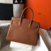 Replica Hermes Birkin Designer Tote Bag Togo Leather 28339 Green 10