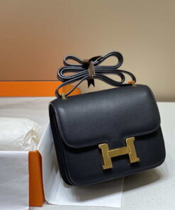 Replica Hermes Constance Cross Body Bag Epsom Leather Gold H28401 2