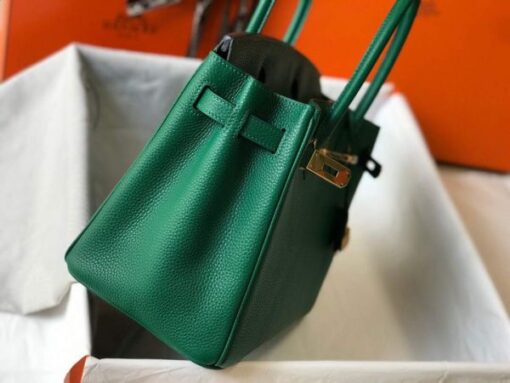 Replica Hermes Birkin Designer Tote Bag Togo Leather 28339 Green 3