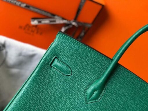 Replica Hermes Birkin Designer Tote Bag Togo Leather 28339 Green 5