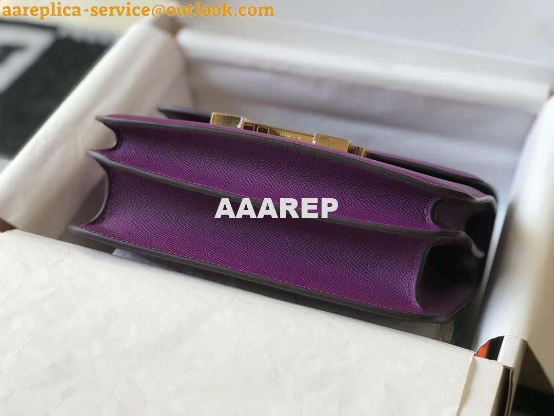 Replica Hermes Constance Cross Body Bag Epsom Leather Gold H28404 3 Replica Hermes Constance Cross Body Bag Epsom Leather Gold H28404 3