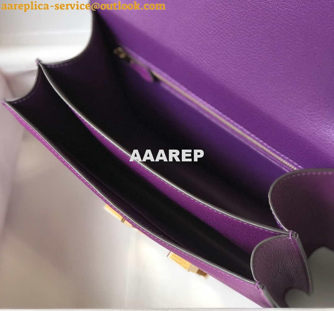 Replica Hermes Constance Cross Body Bag Epsom Leather Gold H28404 8 Replica Hermes Constance Cross Body Bag Epsom Leather Gold H28404 8