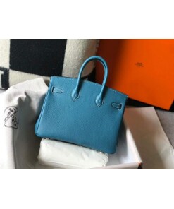 Replica Hermes Birkin Designer Tote Bag Togo Leather 28336 Blue
