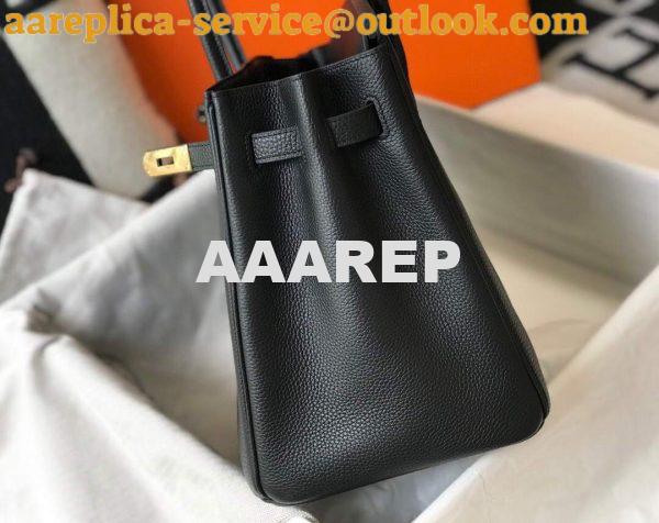 Replica Hermes Birkin Designer Tote Bag Togo Leather 28334 Black 14 Replica Hermes Birkin Designer Tote Bag Togo Leather 28334 Black 14