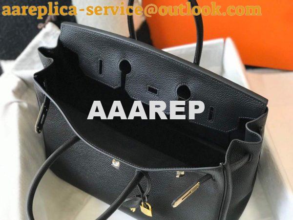 Replica Hermes Birkin Designer Tote Bag Togo Leather 28334 Black 17 Replica Hermes Birkin Designer Tote Bag Togo Leather 28334 Black 17