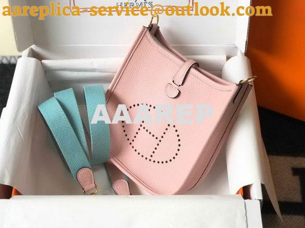Replica Hermes Evelyne Bag Designer Hermes Mini Crossbody Bag 20380 Gold Pink 4 Replica Hermes Evelyne Bag Designer Hermes Mini Crossbody Bag 20380 Gold Pink 4
