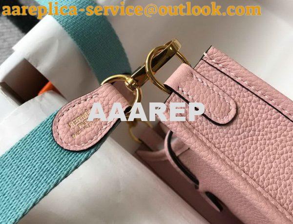 Replica Hermes Evelyne Bag Designer Hermes Mini Crossbody Bag 20380 Gold Pink 5 Replica Hermes Evelyne Bag Designer Hermes Mini Crossbody Bag 20380 Gold Pink 5