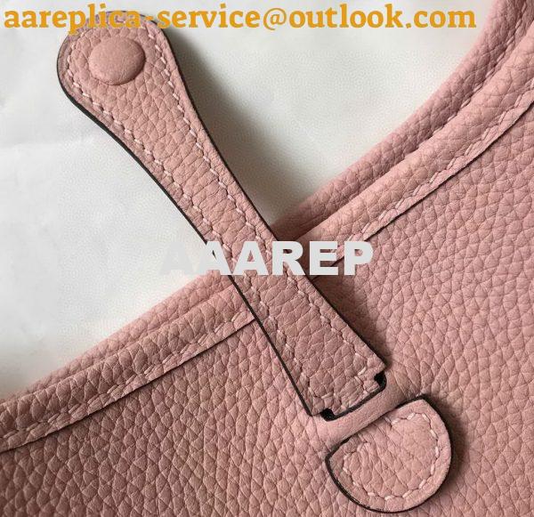 Replica Hermes Evelyne Bag Designer Hermes Mini Crossbody Bag 20380 Gold Pink 7 Replica Hermes Evelyne Bag Designer Hermes Mini Crossbody Bag 20380 Gold Pink 7