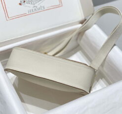 Replica Hermes 316413 Jyspiere Leather Hermes bags White H900918 2