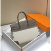 Replica Hermes Birkin Tote Bag Swift leather with canvas 285901 19