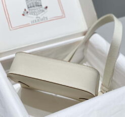 Replica Hermes 316413 Jyspiere Leather Hermes bags White H900917 2
