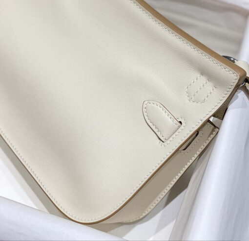 Replica Hermes 316413 Jyspiere Leather Hermes bags White H900917 4