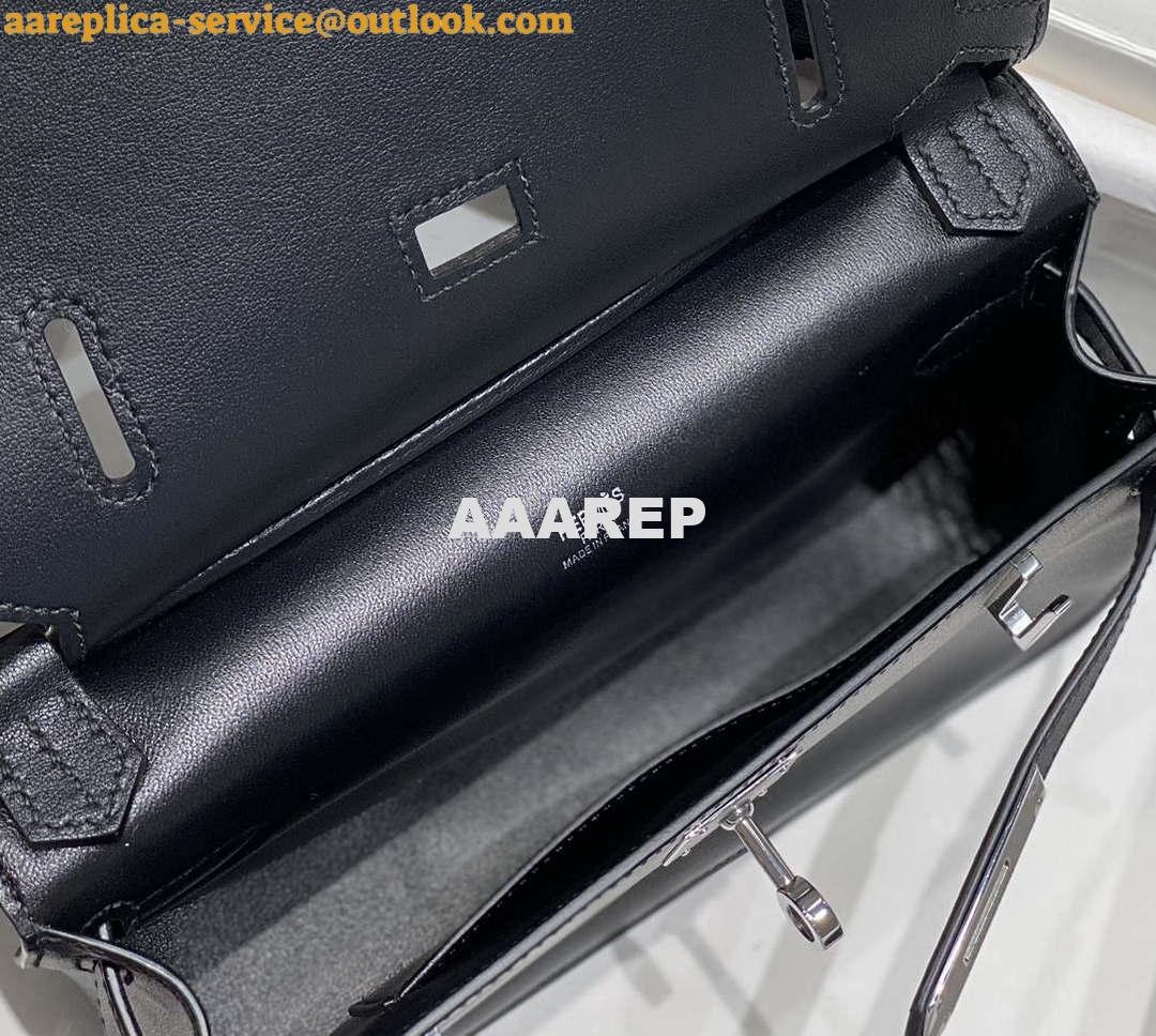 Replica Hermes 316413 Jyspiere Leather Hermes bags Black H900915 6 Replica Hermes 316413 Jyspiere Leather Hermes bags Black H900915 6