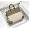 Replica Hermes Birkin Tote Bag Swift leather with canvas 285901 18