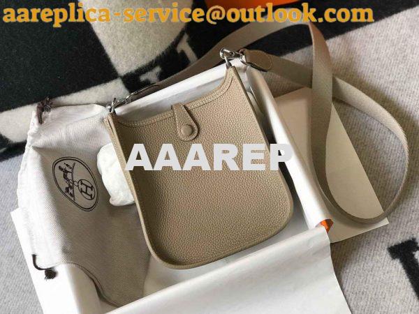 Replica Hermes Evelyne Bag Hermes Mini Crossbody Bag 20403 Silver Buckle Kakhi 3 Replica Hermes Evelyne Bag Hermes Mini Crossbody Bag 20403 Silver Buckle Kakhi 3