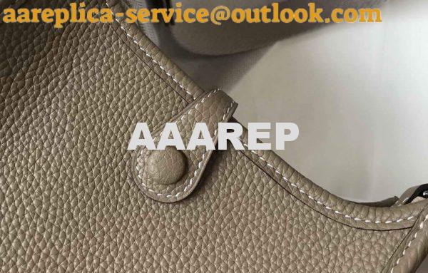 Replica Hermes Evelyne Bag Hermes Mini Crossbody Bag 20403 Silver Buckle Kakhi 5 Replica Hermes Evelyne Bag Hermes Mini Crossbody Bag 20403 Silver Buckle Kakhi 5