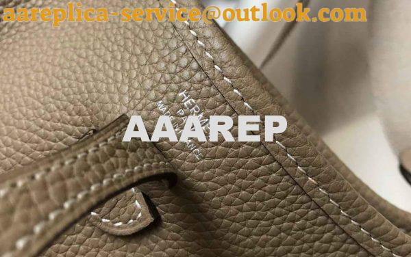 Replica Hermes Evelyne Bag Hermes Mini Crossbody Bag 20403 Silver Buckle Kakhi 7 Replica Hermes Evelyne Bag Hermes Mini Crossbody Bag 20403 Silver Buckle Kakhi 7