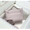 Replica Hermes Mini 2424 Leather 21cm H230263 fantasy Purple