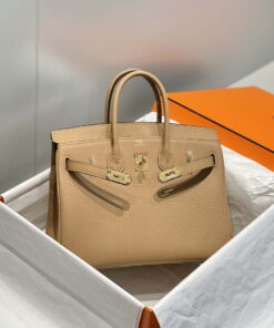 Replica Hermes Birkin Designer Tote Bag Togo Leather 28567 Camel 2