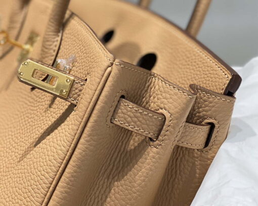 Replica Hermes Birkin Designer Tote Bag Togo Leather 28567 Camel 6