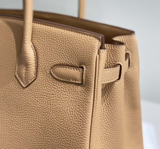 Replica Hermes Birkin Designer Tote Bag Togo Leather 28567 Camel 15
