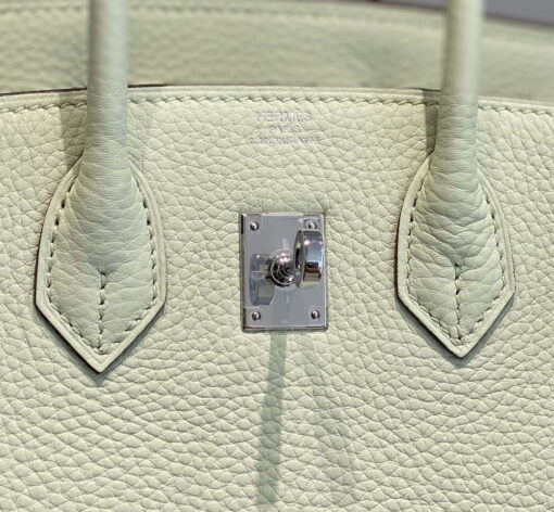 Replica Hermes Birkin Designer Tote Bag Togo Leather 28565 bubble green 5