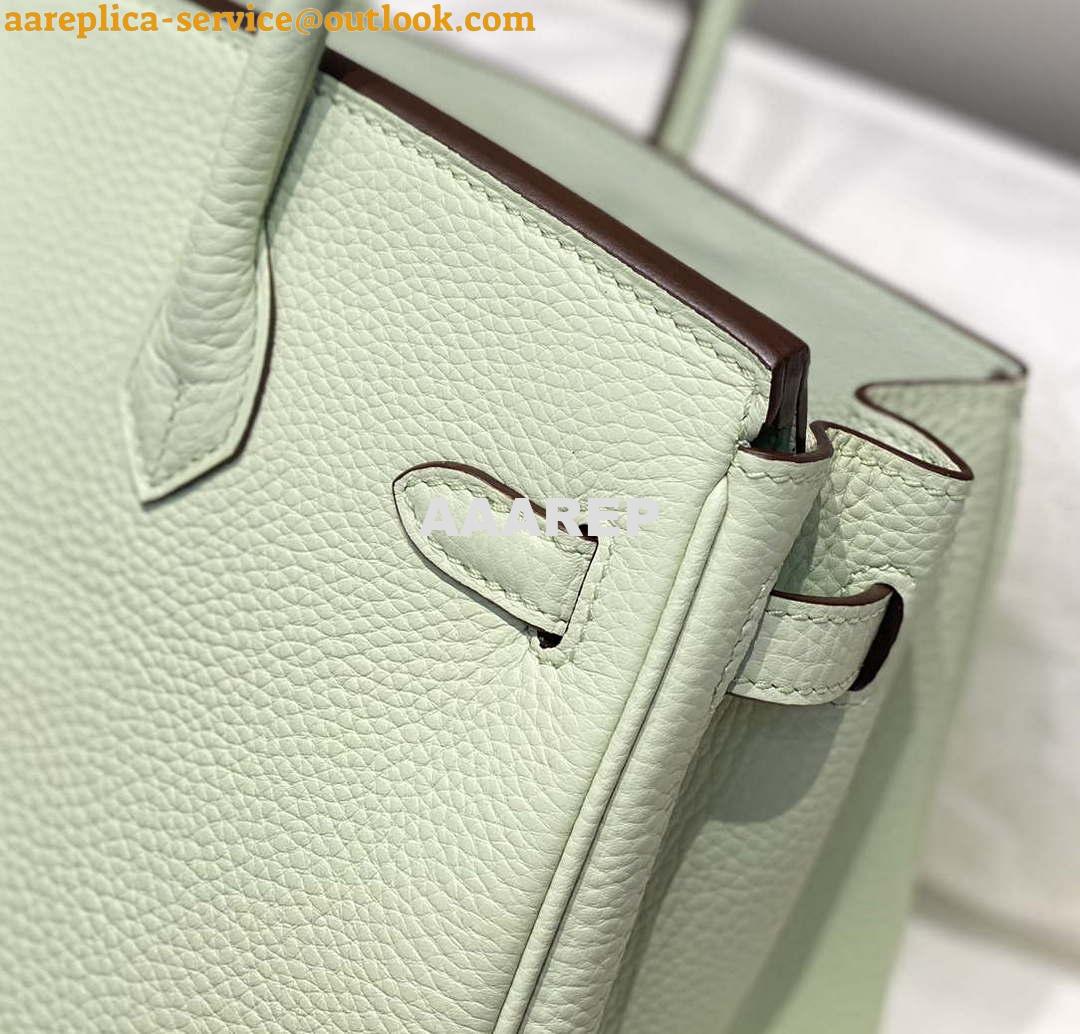 Replica Hermes Birkin Designer Tote Bag Togo Leather 28565 bubble green 6 Replica Hermes Birkin Designer Tote Bag Togo Leather 28565 bubble green 6