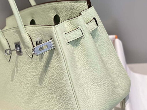 Replica Hermes Birkin Designer Tote Bag Togo Leather 28565 bubble green 7