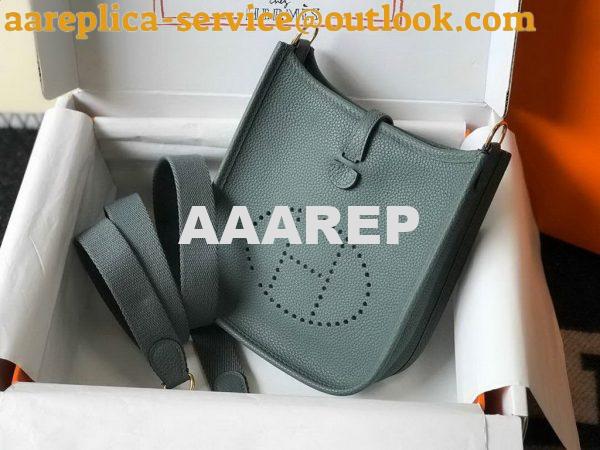 Replica Hermes Evelyne Bag Designer Hermes Mini Crossbody Bag 20391 Gold Buckle Dark Green 4 Replica Hermes Evelyne Bag Designer Hermes Mini Crossbody Bag 20391 Gold Buckle Dark Green 4