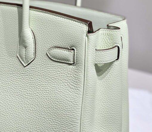 Replica Hermes Birkin Designer Tote Bag Togo Leather 28565 bubble green 16