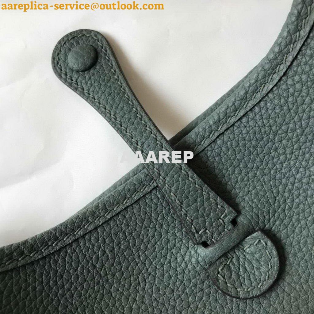 Replica Hermes Evelyne Bag Designer Hermes Mini Crossbody Bag 20391 Gold Buckle Dark Green 6 Replica Hermes Evelyne Bag Designer Hermes Mini Crossbody Bag 20391 Gold Buckle Dark Green 6