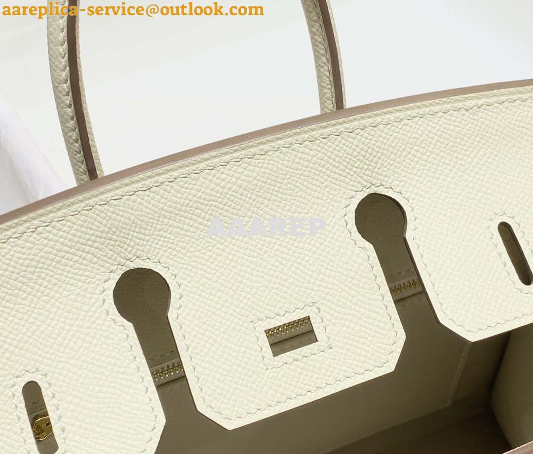 Replica Hermes Birkin Designer Tote Bag Epsom Leather 28388 Milkshake white 7 Replica Hermes Birkin Designer Tote Bag Epsom Leather 28388 Milkshake white 7