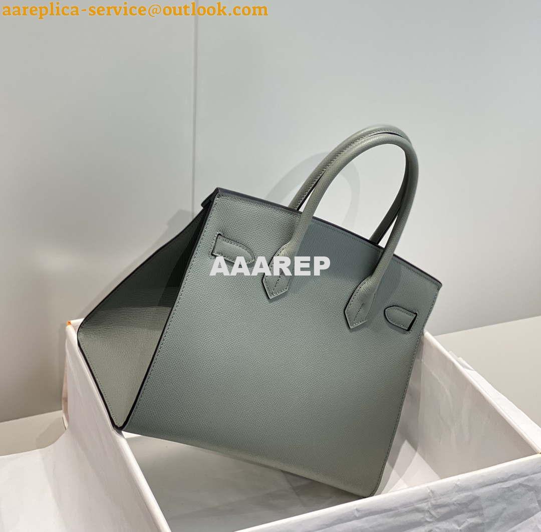 Replica Hermes Birkin Designer Tote Bag Epsom Leather 28370 Almond Green 3 Replica Hermes Birkin Designer Tote Bag Epsom Leather 28370 Almond Green 3
