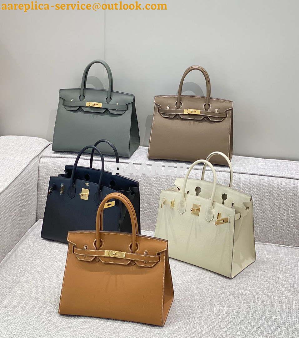 Replica Hermes Birkin Designer Tote Bag Epsom Leather 28370 Almond Green 8 Replica Hermes Birkin Designer Tote Bag Epsom Leather 28370 Almond Green 8