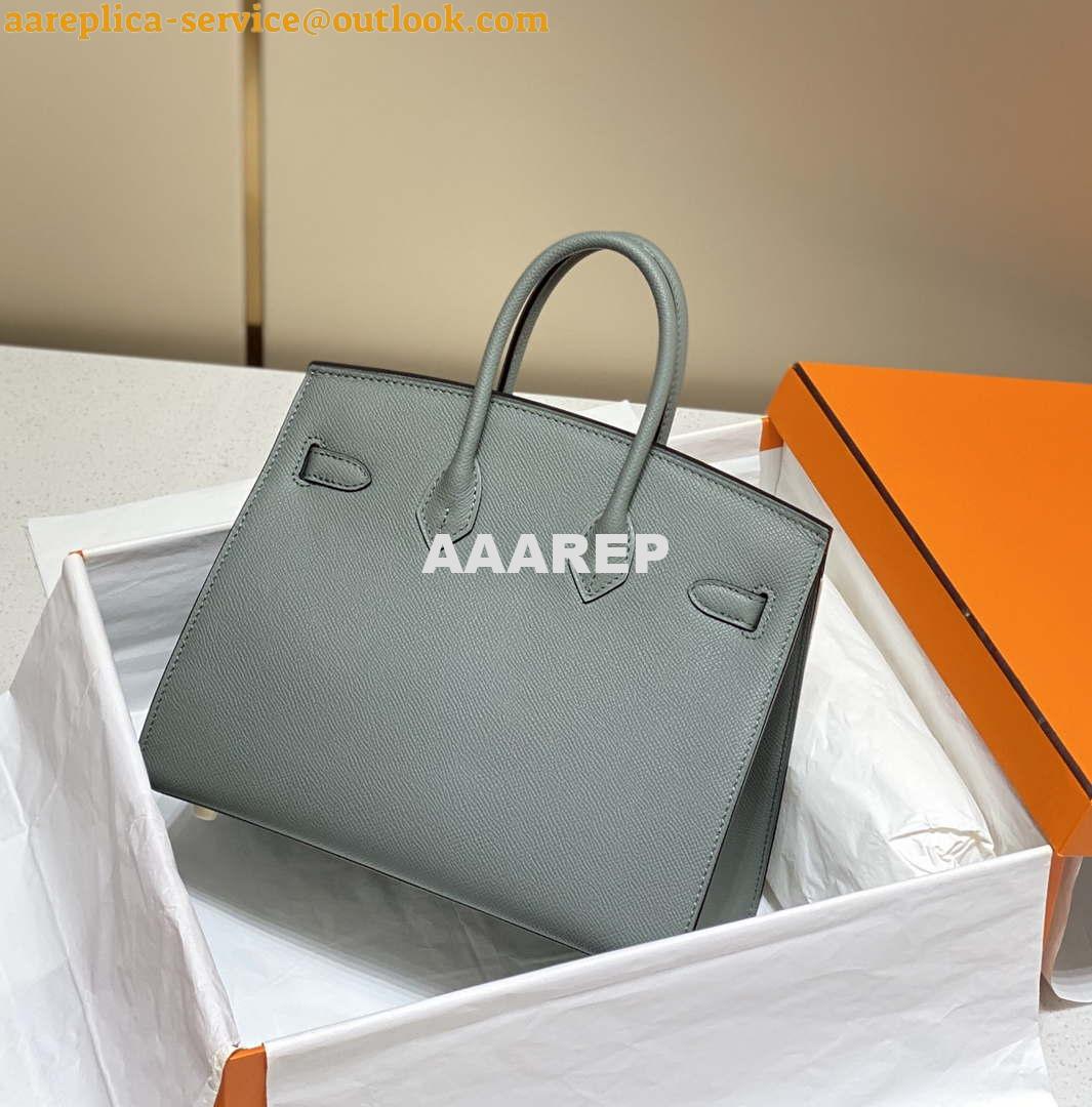 Replica Hermes Birkin Designer Tote Bag Epsom Leather 28370 Almond Green 11 Replica Hermes Birkin Designer Tote Bag Epsom Leather 28370 Almond Green 11