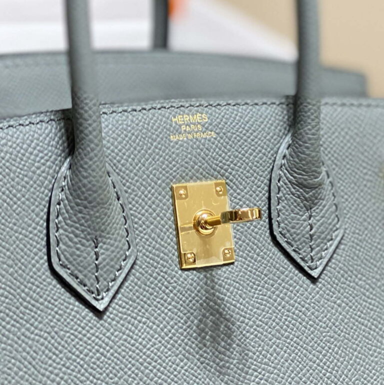 Replica Hermes Birkin Designer Tote Bag Epsom Leather 28370 Almond Green 14