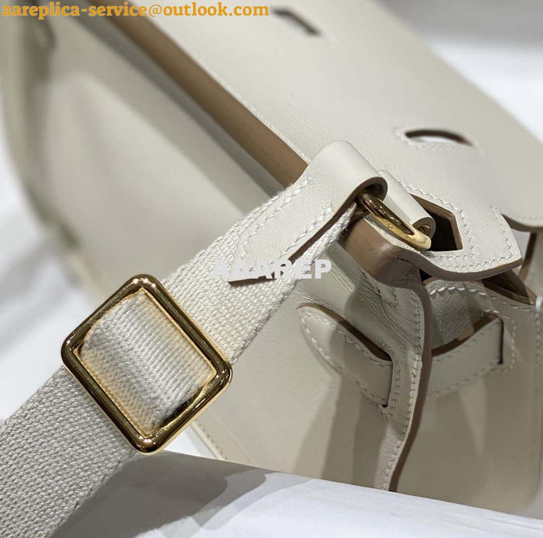 Replica Hermes 316413 Jyspiere Leather Hermes bags White H900918 4 Replica Hermes 316413 Jyspiere Leather Hermes bags White H900918 4