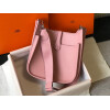 Replica Hermes H083435 Evelyne III 29 Shoulder Bag Silver Hardware Pink