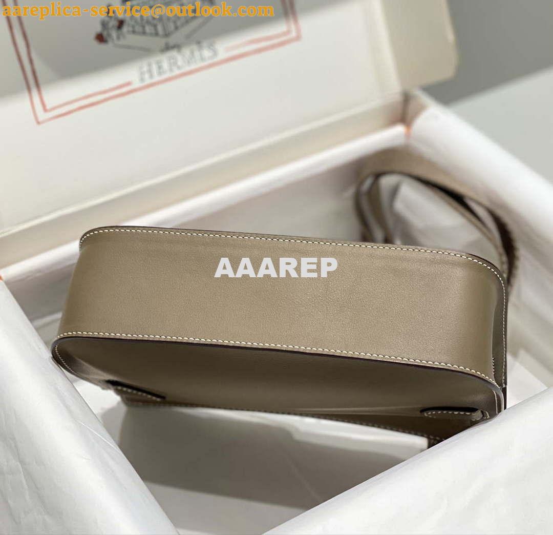 Replica Hermes 316413 Jyspiere Leather Hermes bags Elephant gray H900912 6 Replica Hermes 316413 Jyspiere Leather Hermes bags Elephant gray H900912 6