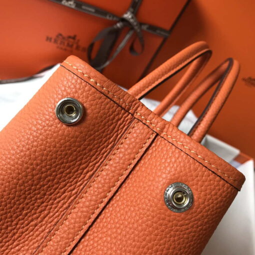 Replica Hermes Orange Togo Medium Garden Party 36cm Bag H239058 6