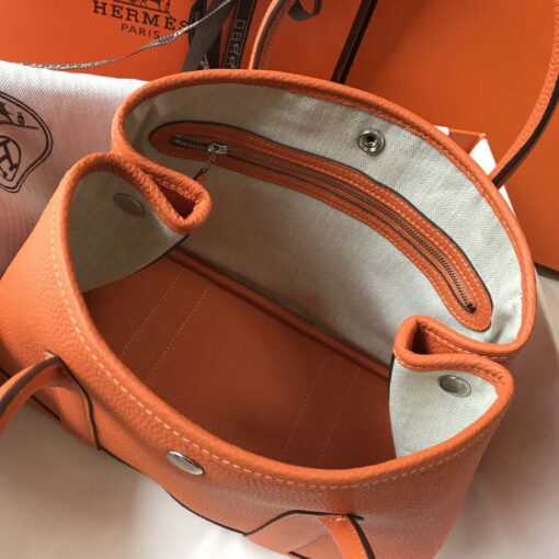 Replica Hermes Orange Togo Medium Garden Party 36cm Bag H239058 8