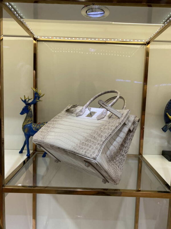 Replica Hermes Birkin Designer Tote Bag Himalaya Crocodile Leather H99820 3