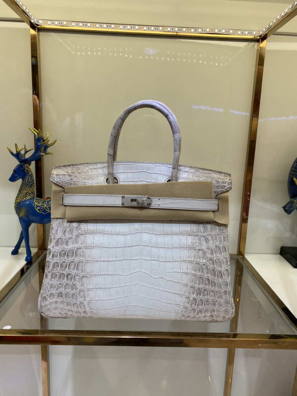 Replica Hermes Birkin Designer Tote Bag Himalaya Crocodile Leather H99820 7