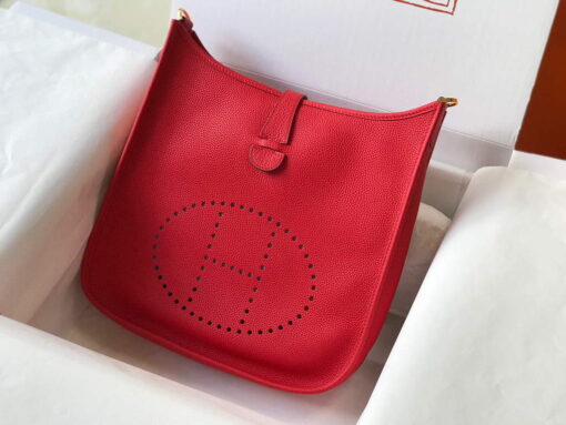 Replica Hermes Evelyne III 29 bag Designer Hermes Shoulder Bag 203869 Red 3