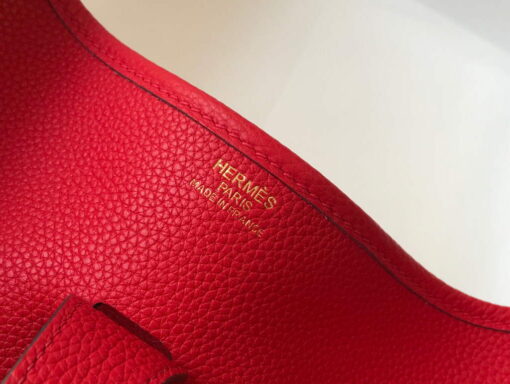 Replica Hermes Evelyne III 29 bag Designer Hermes Shoulder Bag 203869 Red 7
